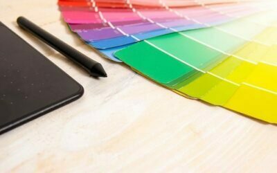 facebook ad examples - color wheel with ipad design