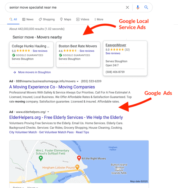 local marketing ideas: google local service ad