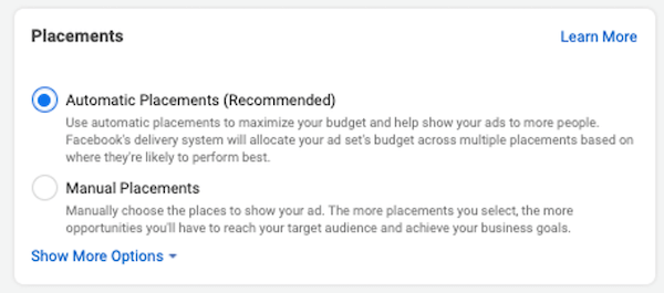 how much do instagram ads cost: automatic placements