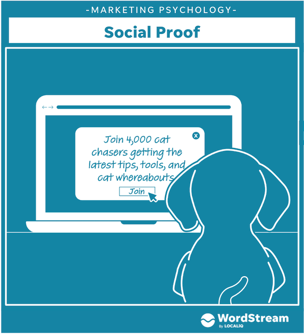 marketing psychology - social proof