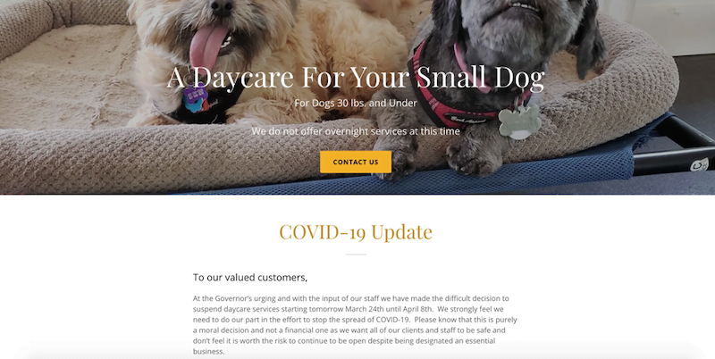 Navigating COVID-19- A Simplified Guide for the SMB daycare homepage