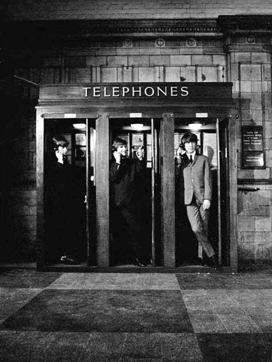 Call Only Campaigns Beatles in phone booth