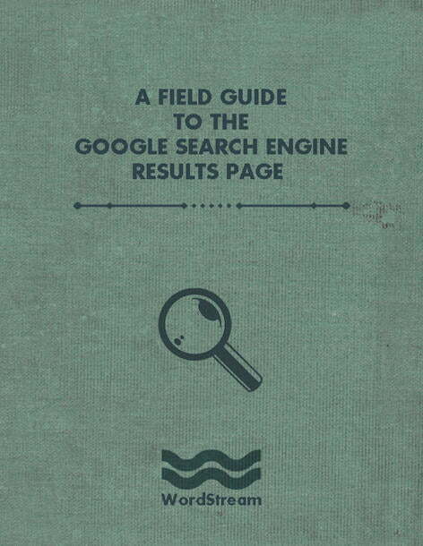 WordStream Google SERP field guide cover