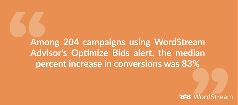 google ads automated bidding optimize bids alert increase conversions