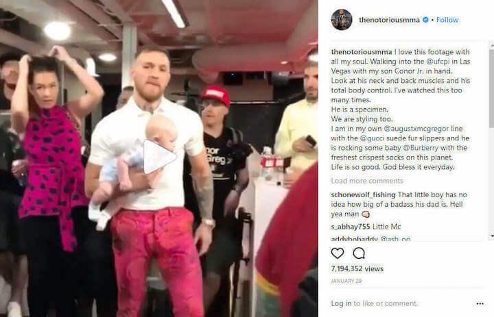 conor mcgregor "what they would say" instagram caption example