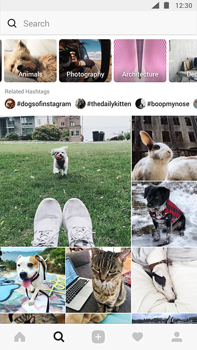 instagram community explore feature