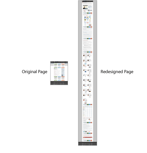 Landing page designs Moz longform landing page example