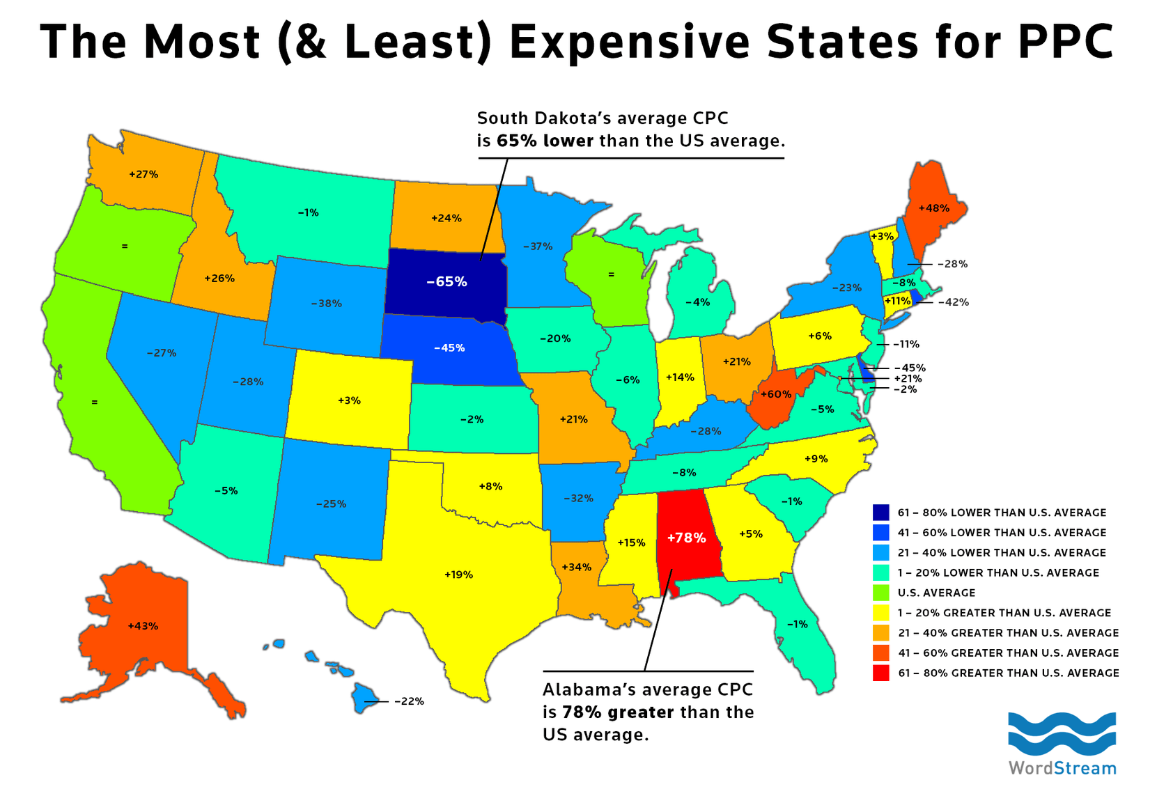 PPC Costs by State