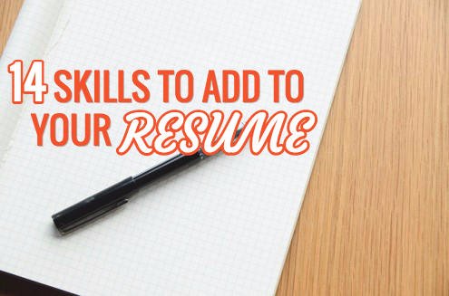 marketing skills for resume 2015