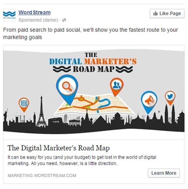 Should I advertise on Facebook ad example