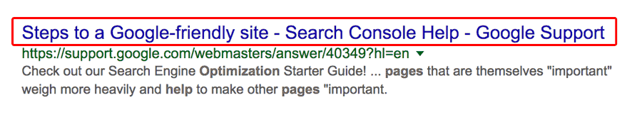 title tag seo for startups