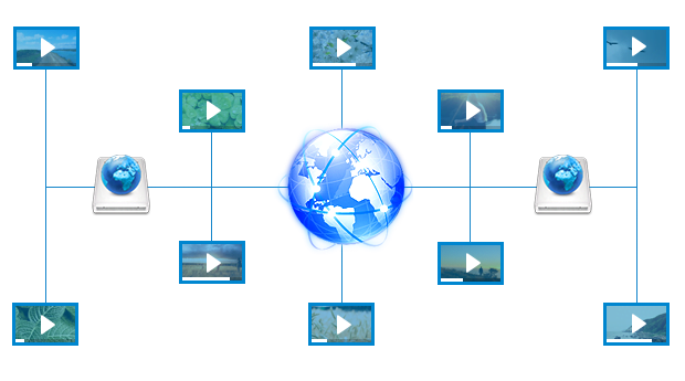 Video SEO video hosting concept