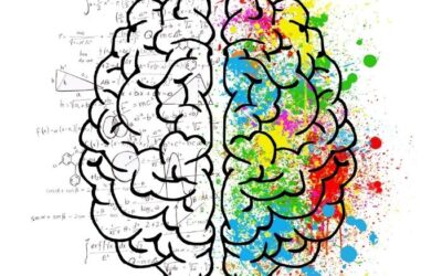 psychology in copywriting - left and right brain image