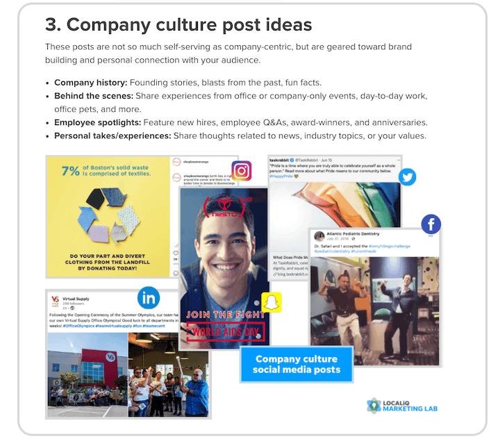 localiq's social media marketing course screenshot